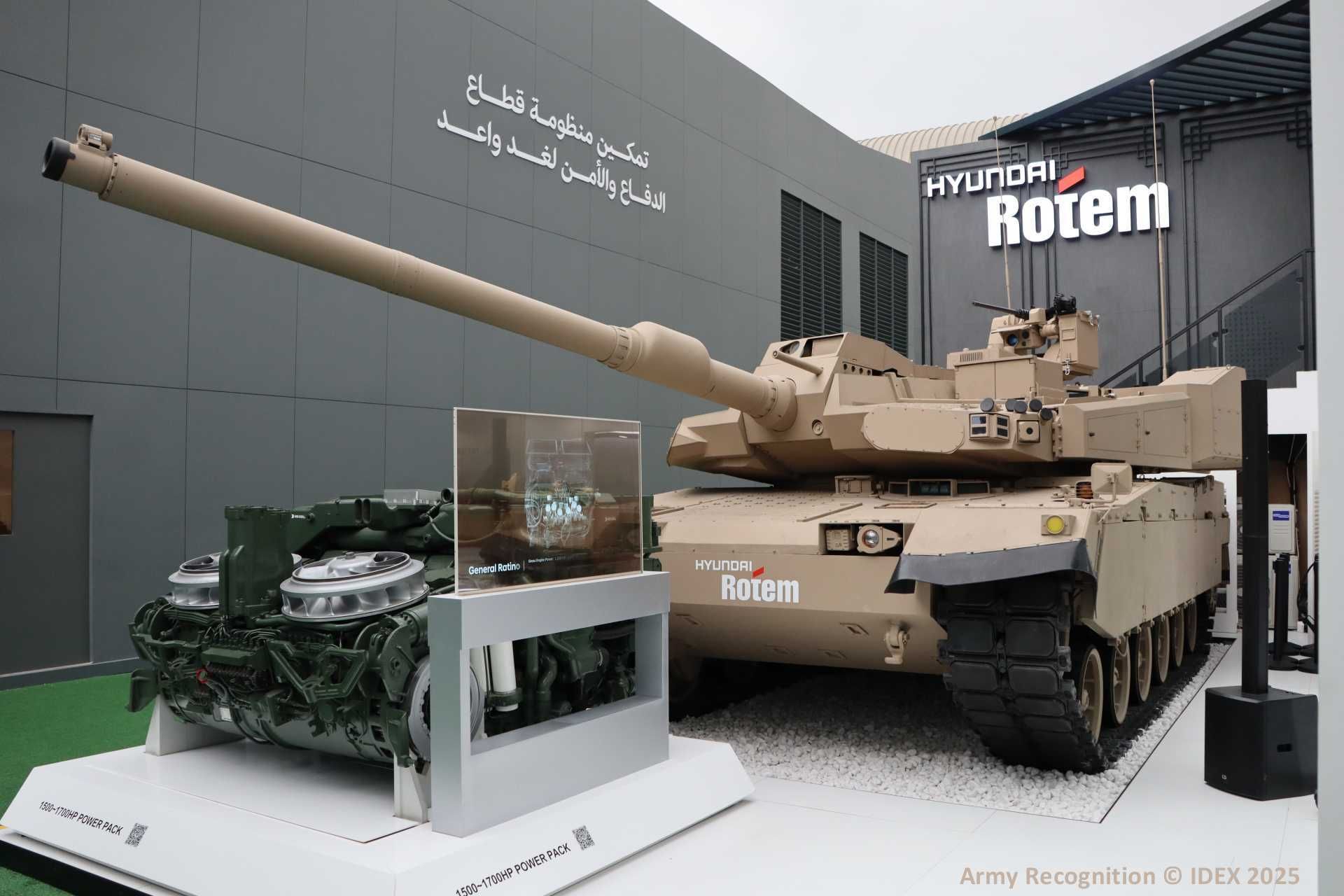 Hyundai розробить для Саудівської Аравії та ОАЕ спеціальну версію танка K2ME