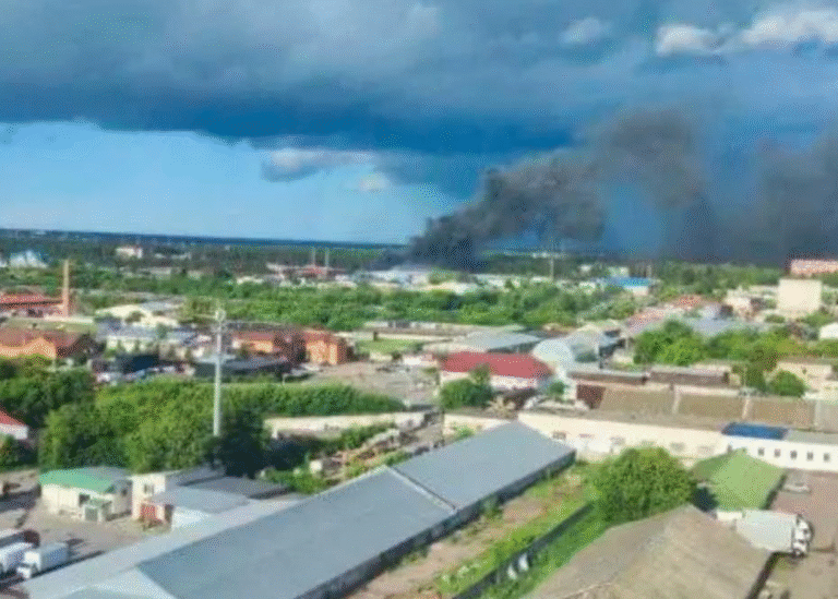 Дрони ГУР атакували склад ракетного палива у Брянську – ЗМІ