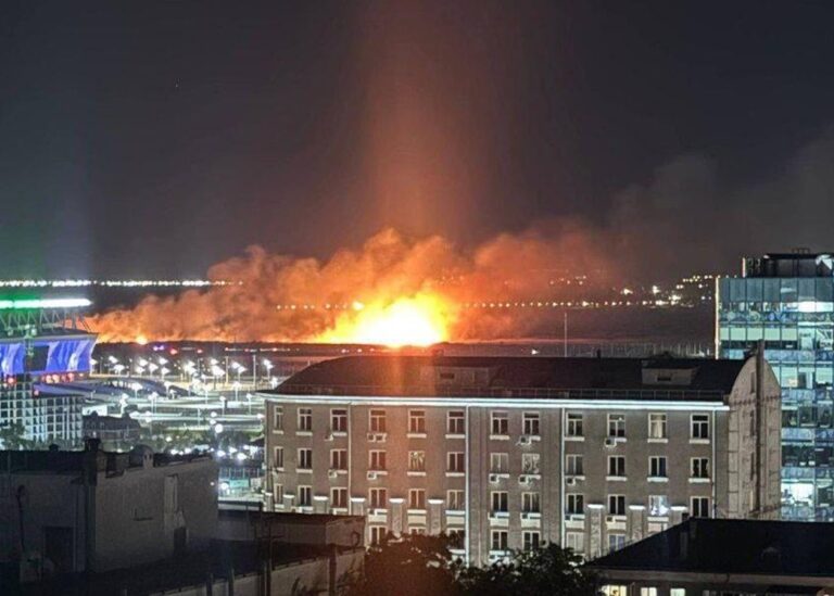 У російському Ростові сталася пожежа