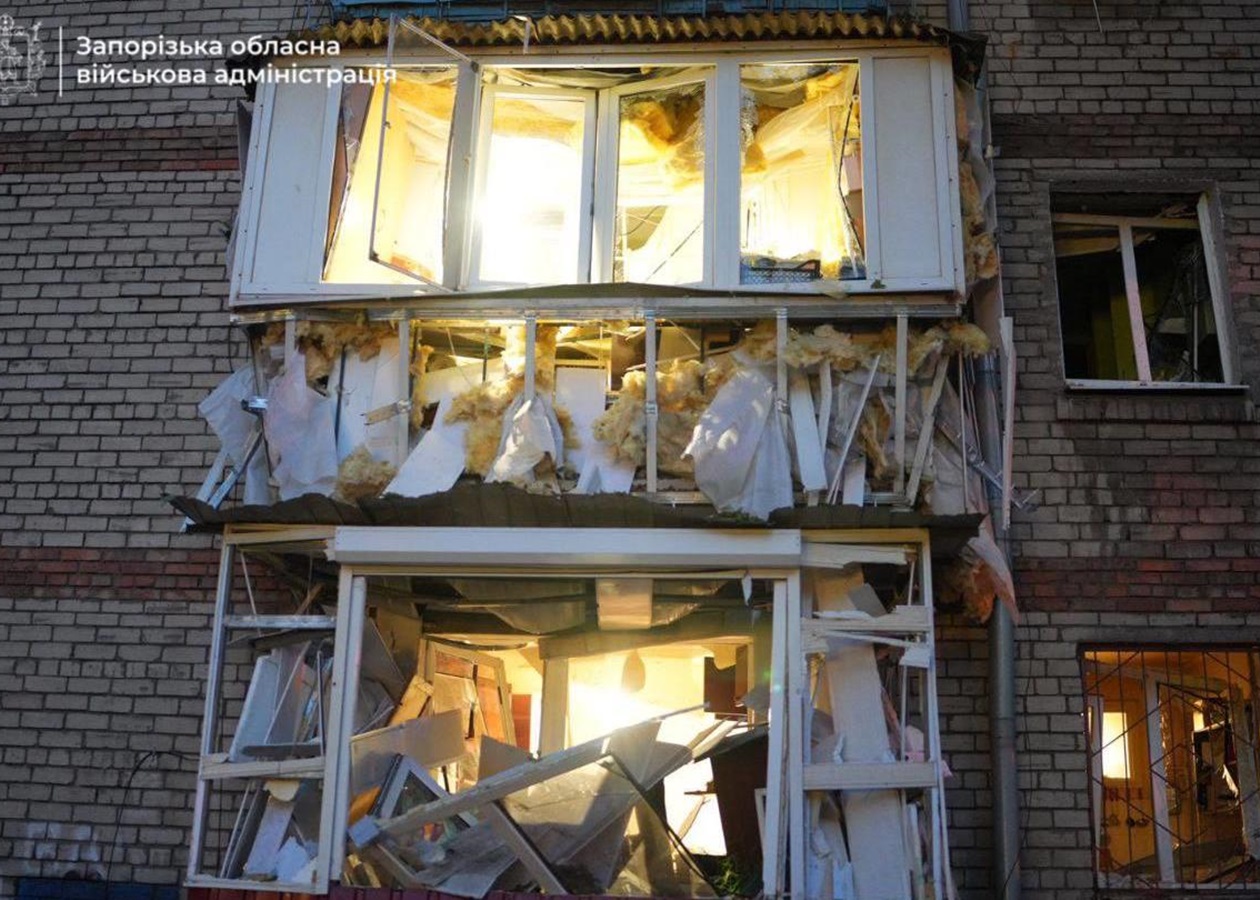 Запоріжжя під атакою "шахедів", є руйнування