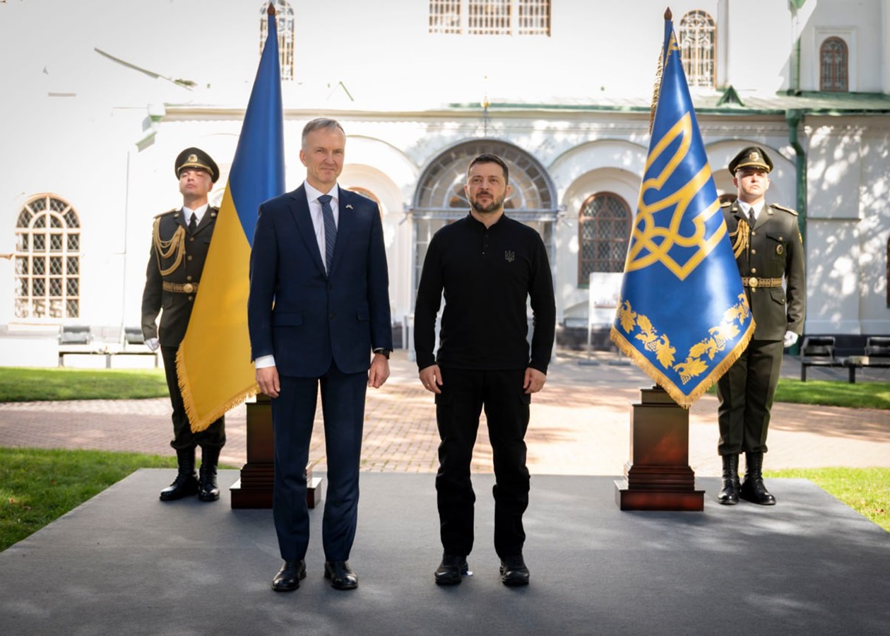 Зеленський прийняв вірчі грамоти від послів Кіпру, Латвії та Пакистану