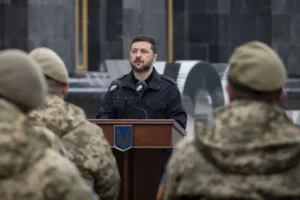 Президент привітав воїнів територіальної оборони з професійним святом