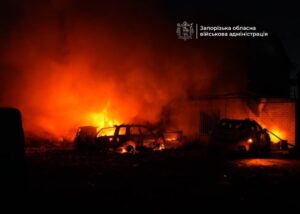 РФ гатить по промислових і цивільних об'єктах Запоріжжя