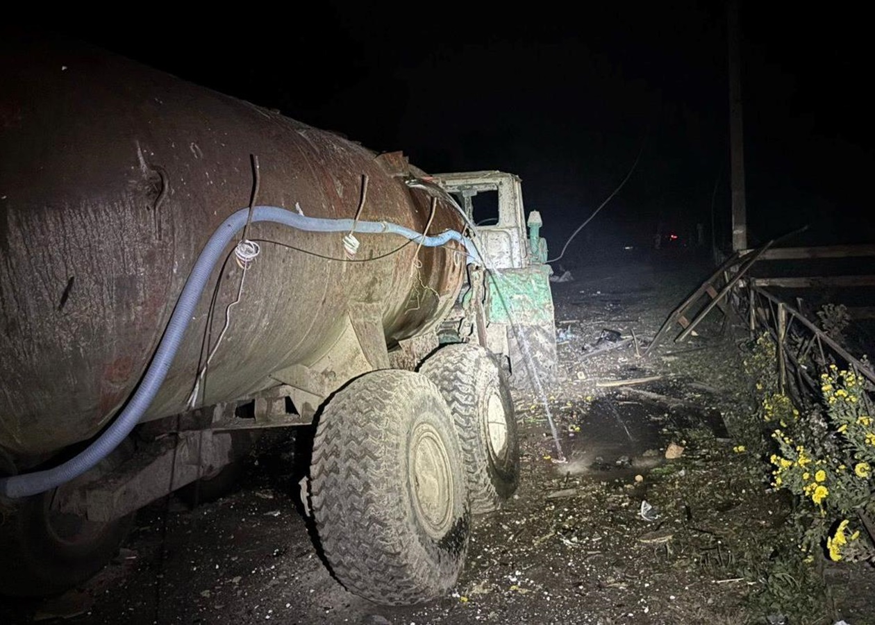 В Прилуках загасили пожежу на нафтобазі