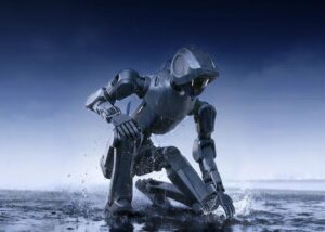 У Китаї представили першого людиноподібного робота із захистом від води