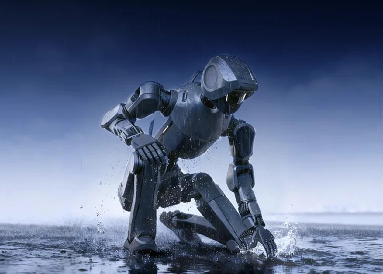 У Китаї представили першого людиноподібного робота із захистом від води