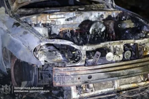 Запоріжжя: з’явились кадри наслідків ворожого обстрілу