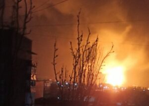 У Таганрозі РФ прогриміли 20 вибухів, вирує пожежа