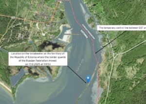 Російські прикордонники порушили кордон Естонії