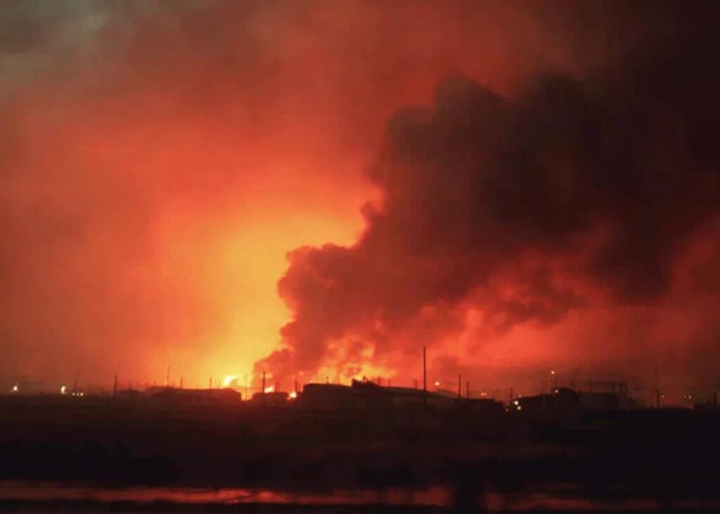 На Полтавщині атаковано газовидобувний об'єкт