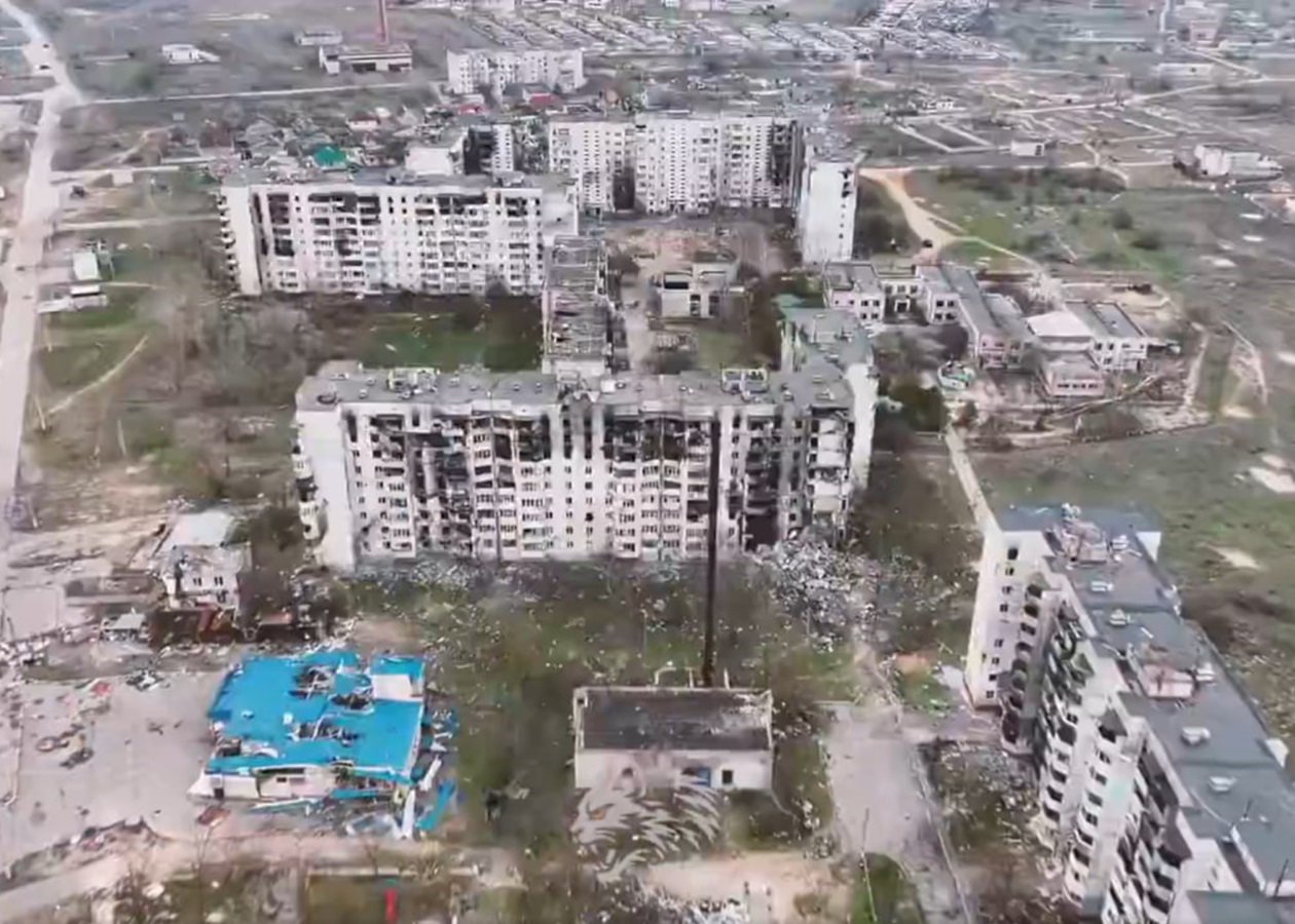 "Місто-привид": морпіхи показали окуповані Олешки