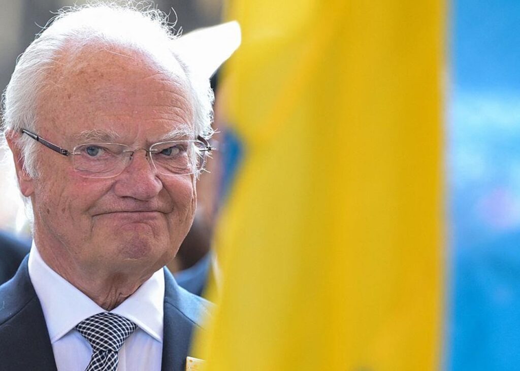 Король Швеції прибув з візитом до України