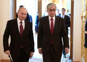 Путін знову неправильно назвав ім'я президента Казахстану