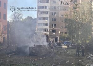 Росіяни вдруге атакували Запоріжжя КАБом