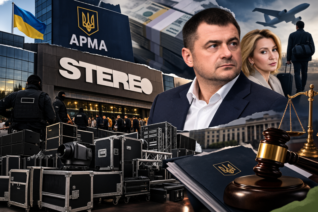 Керівний дерибан під прикриттям АРМА: як втікач Дмитро Сидоренко та політики-корупціонери розграбували Stereo Plaza, а суди тепер повертають мільйонне майно